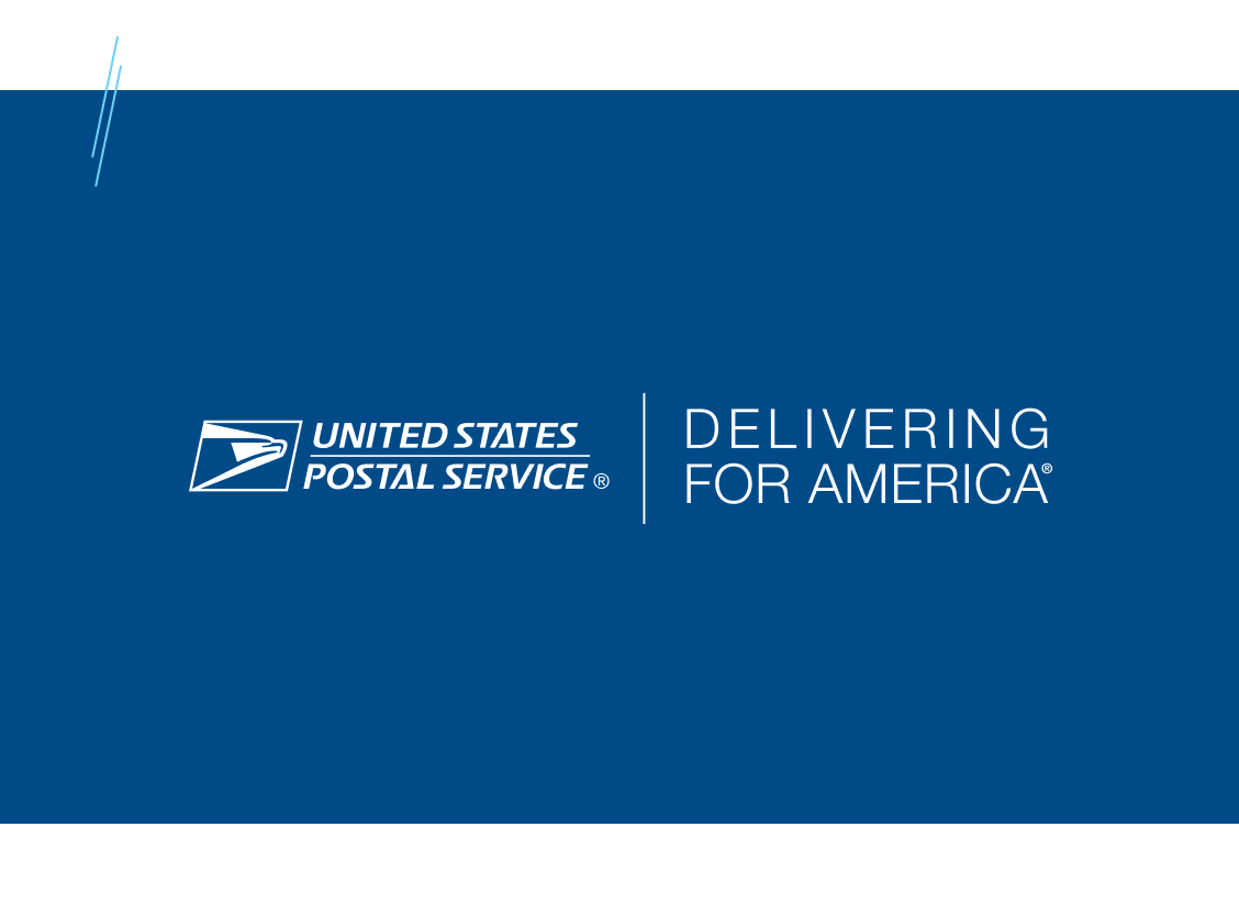 USPS Delivering for America