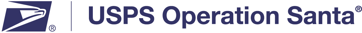 USPS Operation Santa horizontal logo for digital use