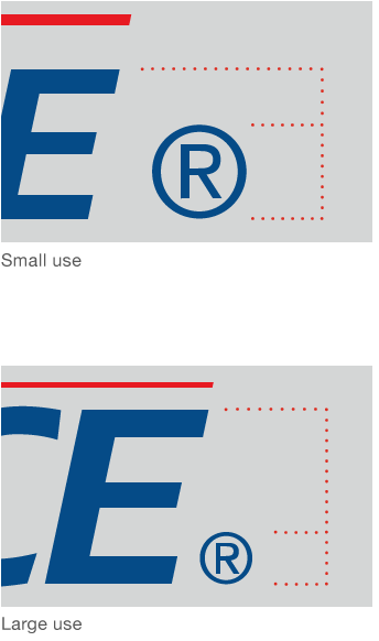 USPS logo size