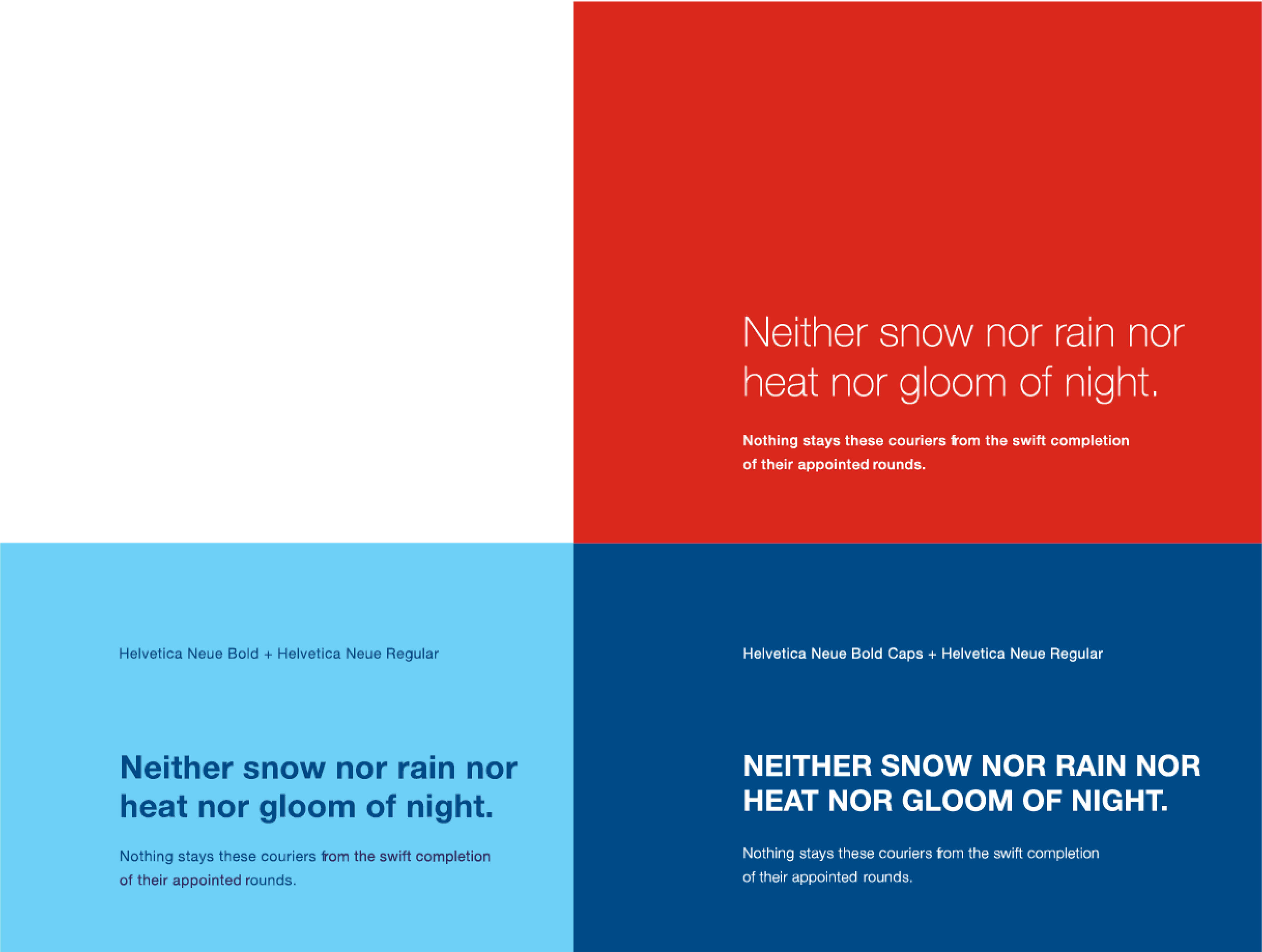 Typography Combinations